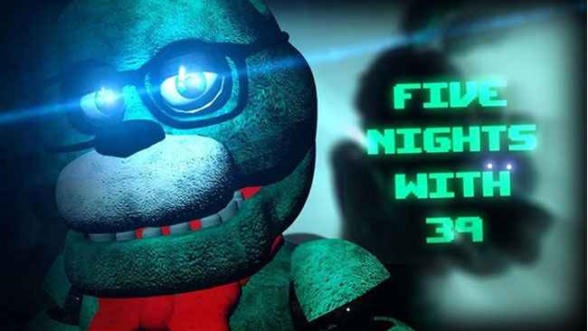 five nights with 39 sprites